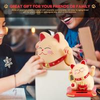Gambar ready stock 【solar】pajangan Hiasan Kucing Rejeki Lucky Cat Kucing Goya dari BajigurHangat undefined 5 Tokopedia