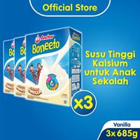 Gambar Boneeto Susu Bubuk Anak Sekolah Creamy Vanilla 3 x 685g - Nutrisi Pert - Triplepack dari Toko Klontong Tuvada undefined 1 Tokopedia