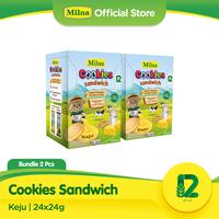 Gambar Twin Pack Milna Cookies Sandwich Cokelat/keju dari Diverse Delights Depot undefined 1 Tokopedia