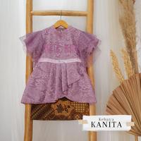 Gambar Kebaya Anak / Set Kebaya Anak / Kebaya Modern Anak Pendek KANITA Rok - Maroon, L dari Mitra Fashion Tanah Abang undefined 3 Tokopedia