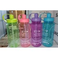 Gambar MY BOTTLE MINUM JUMBO 2 LITER - MY BOTOL TEMPAT AIR MINUM 2000 ML dari arunika shop01 undefined 4 Tokopedia