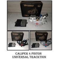 Gambar Kaliper Traction 4 Piston Caliper Tracktion 4p Big Universal dari YudaPrastore undefined 4 Tokopedia