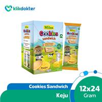 Gambar Milna Cookies Sandwich Keju 12x24gr dari Diverse Delights Depot undefined 1 Tokopedia
