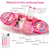Gambar Hobi 55Pcs Mainan Rias Rias Wajah Untuk Anak Perempuan Kosmetik Bayi dari Jasmine Collection6 undefined 3 Tokopedia