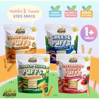 Gambar Alamii Puff Snack Bayi / Anak 25gr - Peanut Butter - Rasa Strawberry dari Foodie Fresh undefined 1 Tokopedia
