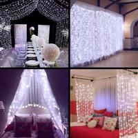 Gambar FARID Lampu Tulr Tirai LED 3x3 M Dekorasi Lampu Hias Natal Pesta dari Farid Bakery undefined 3 Tokopedia