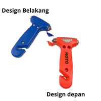 Gambar Pemecah Kaca Jendela Mobil Car Escape Hammer Palu Emergency 2in1 - 1 pcs, Biru dari GrayMarkets undefined 4 Tokopedia