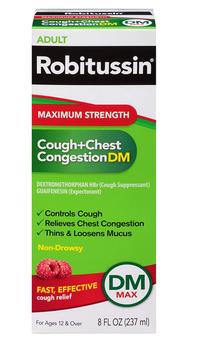 Gambar obat batuk Robitussin Maximum Strength Cough and Chest Congestion DM dari FANORA_SHOP12 undefined 1 Tokopedia