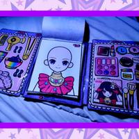 Gambar oshi no ko make up/squishy book /paper book/buku gambar dari Skdjeyem undefined 4 Tokopedia