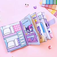 Gambar Buku Quite Book DIY Tempel Kuromi Melody Cinamoroll Mainan Edukasi dari daigohie shop undefined 5 Tokopedia