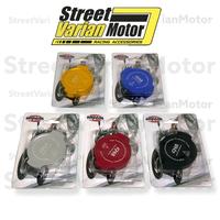 Gambar Cover Tutup Cap Radiator Motor CNC Merek CHA - Gold dari Street Varian Motor undefined 1 Tokopedia