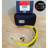 Gambar Kacamata Sepeda ORIGINAL 100% Percent S2 Speedcraft Soft Tact Banana dari infinitybike undefined 4 Tokopedia