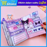 Gambar Buku Quite Book DIY Tempel Kuromi Melody Cinamoroll Mainan Edukasi dari daigohie shop undefined 1 Tokopedia