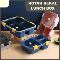 Gambar KOTAK BEKAL MAKAN 3 SEKAT JEON LUNCH BOX 3 RUANG BAHAN TEBAL IMPORT  4 dari StarStore Tiga undefined 1 Tokopedia