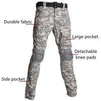 Gambar Gen2 Combat Men Clothing Pants with Pads Army Pants Military Airsoft dari kamstored undefined 3 Tokopedia