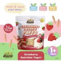 Gambar Alamii Puff Snack Bayi / Anak 25gr - Peanut Butter - Rasa Strawberry dari Foodie Fresh undefined 5 Tokopedia