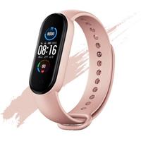 Gambar Strap Xiaomi Mi Band 3 4 5 6 Silicone Strap - 9 Colors - Hitam, Xiaomi Band 5/6 dari iKee Amo undefined 4 Tokopedia