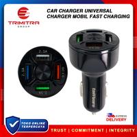 Gambar Qualcomm Car Charger Mobil 3.0 Fast Charging 7A 35W USB 4 Port Protect dari Trimitra Group undefined 1 Tokopedia