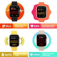 Gambar Aolon BIP Smart Watch 24H Health HRV & Blood Glucose Monitoring Watch - Black dari Aolon undefined 5 Tokopedia