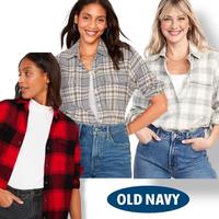 Gambar Ready Kemeja Wanita Branded Kemeja Panjang Old Navy Flannel Wanita dari MERCHANTTTT undefined 3 Tokopedia