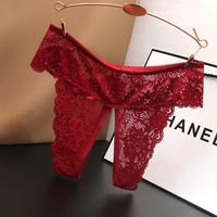 Gambar Celana Dalam Wanita Transparan Jumbo Open Crotch G String Sexy Lingeri - Merah, 3XL/70-80kg dari underwear wanita undefined 4 Tokopedia