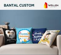 Gambar Print Custom Bantal Sofa Print / Printing Foto Souvenir Hadiah 40 x 40 dari Tokoempak undefined 5 Tokopedia