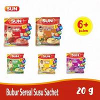Gambar SUN bubur cereal sachet 20 gram mpasi 6 bulan keatas - ubi ungu dari Mpasi Organic Foods undefined 1 Tokopedia