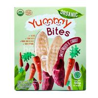 Gambar Yummy Bites Organic Rice Cracker Snack Bayi 50 Gr dari sarohseller undefined 2 Tokopedia