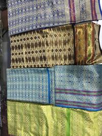 Gambar Jual kain songket plus selendang Makassar - Biru Berkualitas dari kepit, undefined 2 Tokopedia