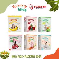 Gambar Yummy Bites Baby Rice Crackers 50Gr - Camilan Bayi dari sarohseller undefined 1 Tokopedia