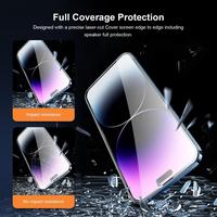 Gambar Tempered Glass iPhone 15 Pro Max ProMax 15Pro Anti Gores Full Cover TG - iPhone 15 Pro dari Maju Case. undefined 2 Tokopedia