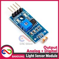 Gambar PHOTOSENSTIVE LIGHT LDR RESISTANCE SENSOR CAHAYA MODULE dari IOT Store Bandung undefined 1 Tokopedia