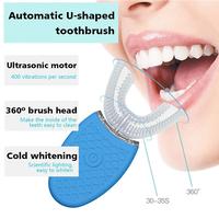 Gambar U Shaped Electric Toothbrush Teeth Whitening Automatic LED Sonic dari Zafira Olsho undefined 5 Tokopedia
