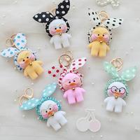 Gambar Cute Lalafanfan Duck Keychain Kawaii Cafe Mimi plush toy dari fayaha undefined 2 Tokopedia