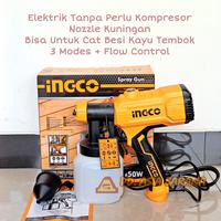 Gambar Paint Spray Gun Listrik Besi Tembok INGCO Mesin Sprayer Cat Elekt Best dari Pusat Teknik & Genset undefined 2 Tokopedia