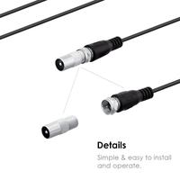Gambar Antena TV Digital Indoor TY13 DVB-T2 4K High Gain 25dB TFL-D139 dari jermanstore9 undefined 3 Tokopedia