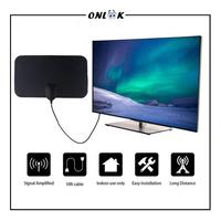 Gambar Antena TV Digital Indoor TY13 DVB-T2 4K High Gain 25dB TFL-D139 dari jermanstore9 undefined 1 Tokopedia