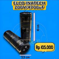 Gambar ELCO ELCHO INATECH 4700 MIKRO 200 VOLT Elco INATECH 4700 uf 200v dari Kawijaya Elektronik undefined 1 Tokopedia
