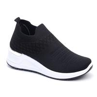 Gambar Slip On Sepatu Wanita Sport Tinggi Tanpa Tali Shoes Canvas Cewek dari virdia shop undefined 1 Tokopedia