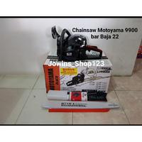 Gambar Chainsaw Motoyama 9900A Bar Baja 22 dari Rosinasutal120 undefined 1 Tokopedia