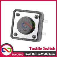 Gambar [CNC] TACTILE SWITCH PUSH BUTTON TC-1212T 12x12x5 MM FOR ARDUINO dari MyCNC undefined 2 Tokopedia