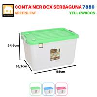 Gambar Container Box 50 Liter 7880 Green Leaf - Hijau dari Yellow90 OnlineShop undefined 3 Tokopedia