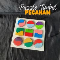 Gambar Puzzle Timbul Pecahan Geometri Zam Edutoys dari Rifqi STORE'1 undefined 1 Tokopedia