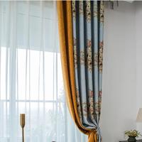 Gambar FT Chenille Jacquard Curtains for Living Room Europeanstyle Lu dari Functiont Tools undefined 2 Tokopedia