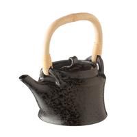 Gambar Teapot / Teko Teh / Ceret Jenggala Hourglass 500 ml Cokelat dari Jenggala Keramik Bali undefined 1 Tokopedia