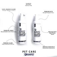 Gambar Shampo kucing anti jamur perawatan bulu - BUKIPET NATURAL FLEA & TICK - BUBBLE GUM, 100ml dari BUKIPET undefined 2 Tokopedia