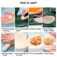 Gambar 3 In 1 Cetakan Adonan Kulit Pangsit Dimsum - Dumpling Kitchen Press dari Marjiku Market undefined 3 Tokopedia