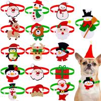 Gambar 50/100pcs Christmas Pet Supplies Dog Bow Ties  Small Dog Cat  Bowtie dari tokojamdindingsakana550 undefined 1 Tokopedia