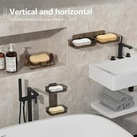 Gambar JD Wallmounted Bathroom Accessory Soap Dish with Double Layer dari Jaya Diving undefined 3 Tokopedia