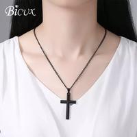Gambar Kalung Cross Salib | Kalung Salib Unisex Pria dan Wanita Alloy - Silver dari EpayID undefined 3 Tokopedia